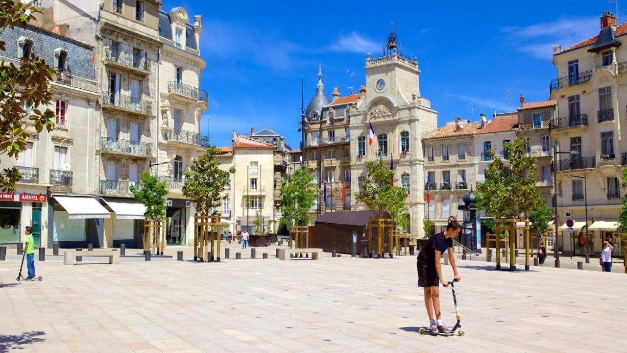 "La Cle Des Champs"-Meuble De Tourisme 3 Etoiles -Residence "Les Logis De Beziers"-Garage Optionnel-Coeur De Ville-Plages A 16Km ! Dış mekan fotoğraf